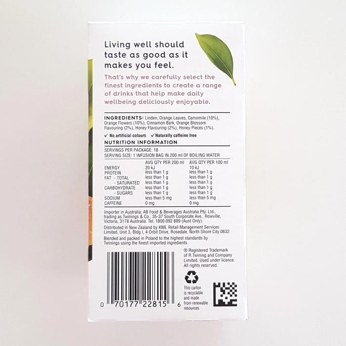 

Twinings Live Well Hot Brew Sleep Well 22 Tea Bags