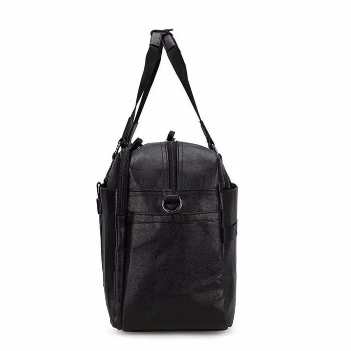 TAS DUFFLE BAG KULIT TAS TRAVEL KULIT TAS JINJING KULIT IMPORT