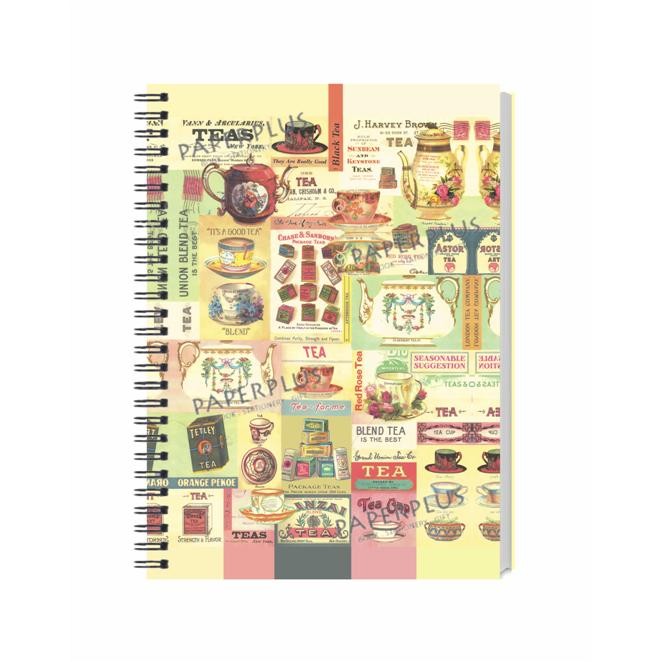 

Bisa Termin! Spiral Notebook A5 Vintage Tea