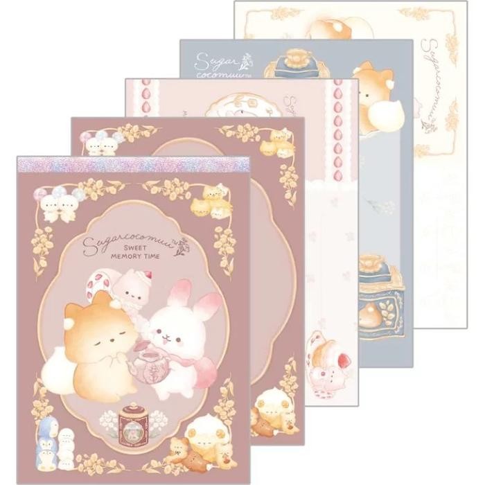 

Memo Pad San-X Sugarcocomuu Sweet Memory Time Sufuon Rorisu Notepad Note Buku Limited Edition