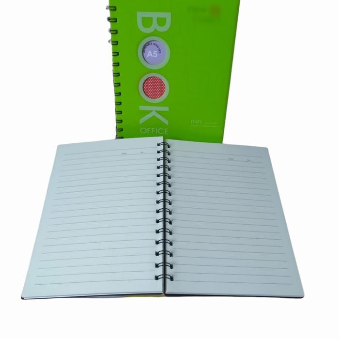 

Melayani Faktur Pajak! Buku Notebook A5 Spiral/Buku Bloknoot A5 Spiral (Isi 80 Lembar)