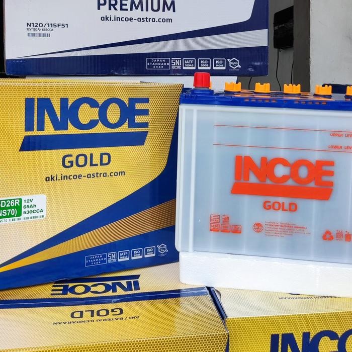 Ready Aki Incoe Gold Ns70 Mobil Truck Dyna,Elf,Cold Diesel,Panther Original