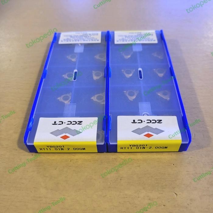 Paling Laris Insert Mmt 11 Ir Ag60 Zcc Insert Drat Dalam Mata Drat Insert Bubut Zcc Terlariss !!