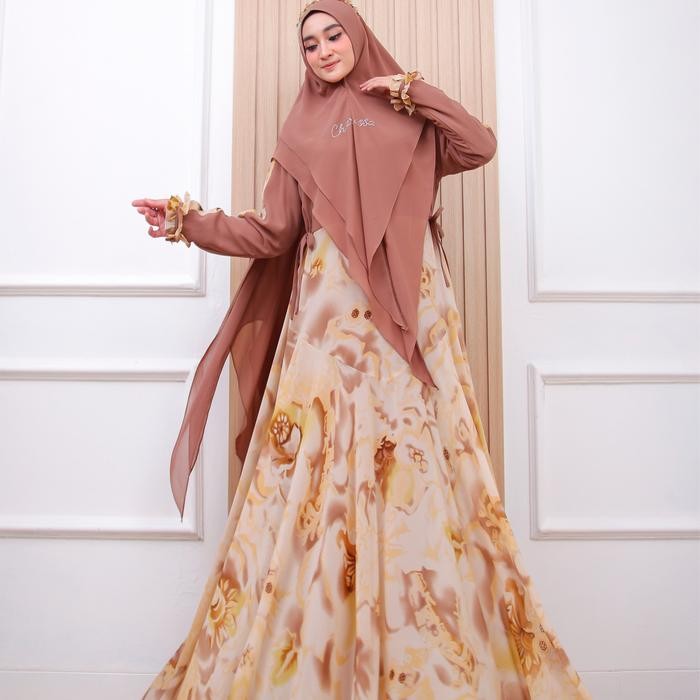 ASLI GAMIS SYAR'I BERLIANASERIES MEWAH COCOK BUAT KONDANGAN READY STOCK