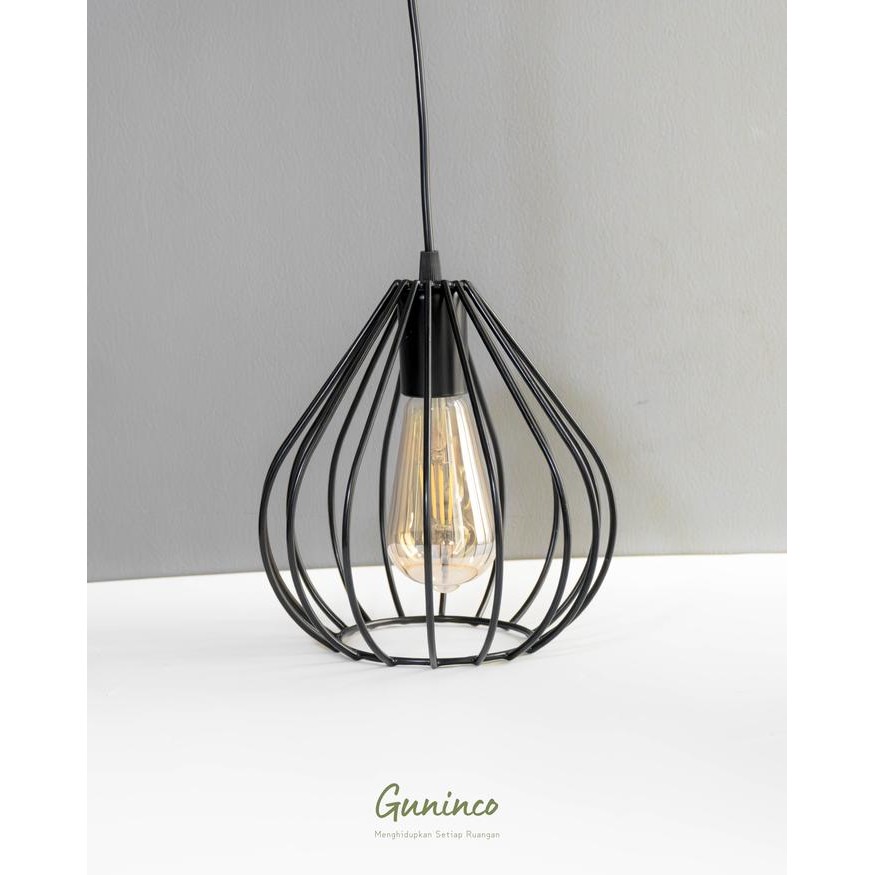 GUNINCO KAP LAMPU BAWANG / lampu gantung dekorasi aesthetic / kap lampu gantung