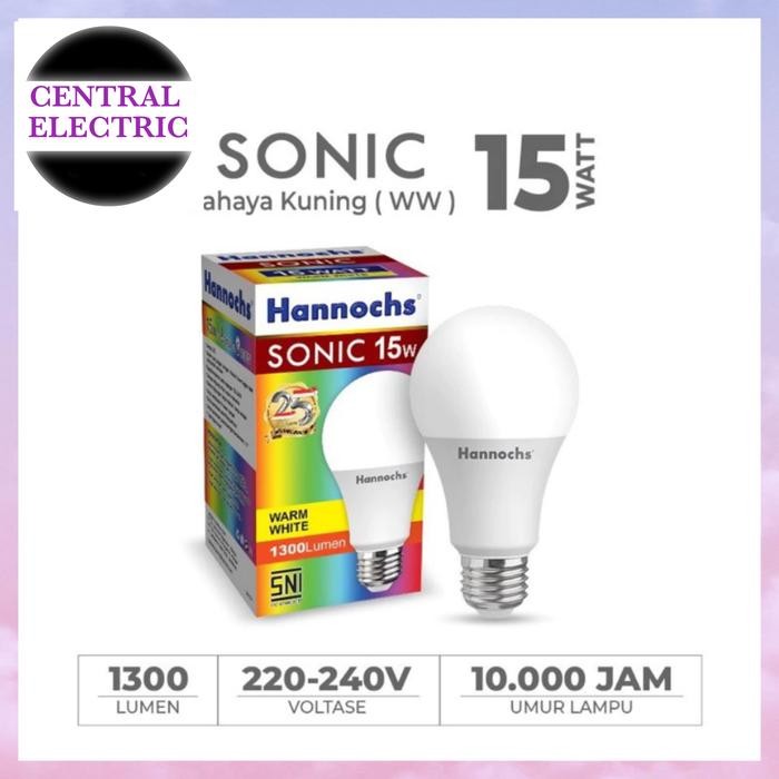 lampu led kuning/lampu led warm white/led hannochs kuning/warm white