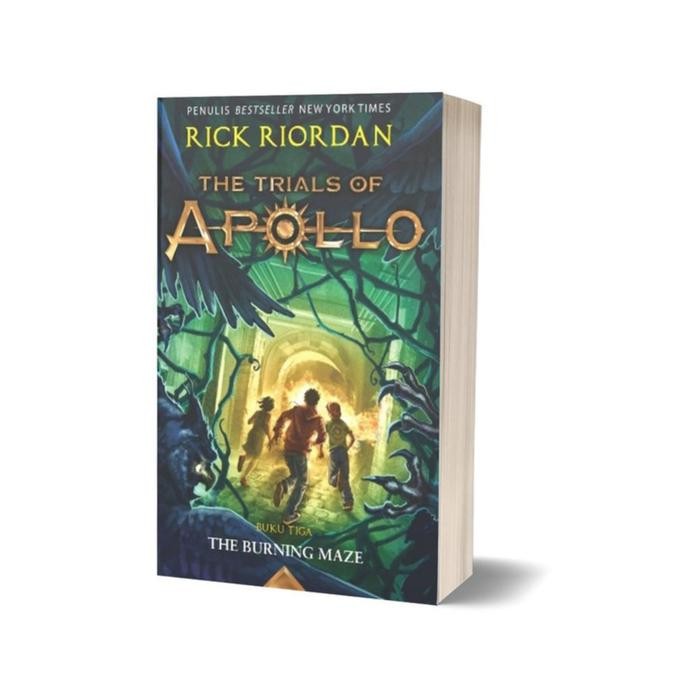 

[Mizan] Buku Novel Trials Of Apollo 3 The Burning Maze - Rick Riordan