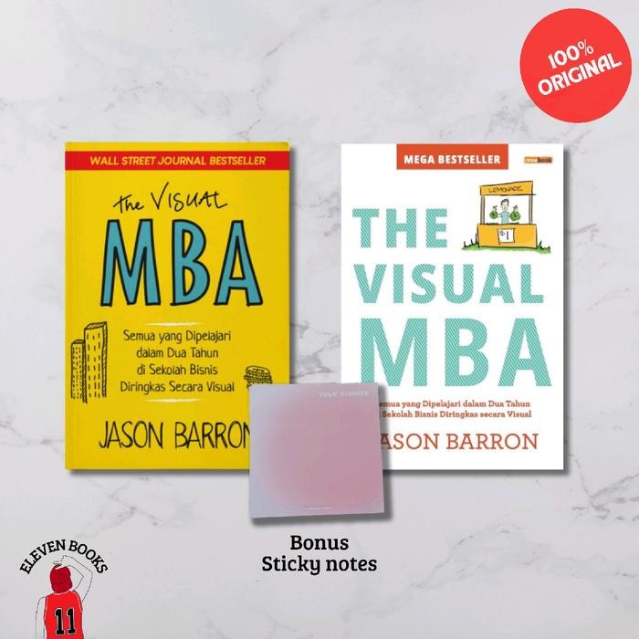 

BUKU TERJEMAHAN ORIGINAL THE VISUAL MBA - JASON BARRON (RENEBOOK) BISNIS