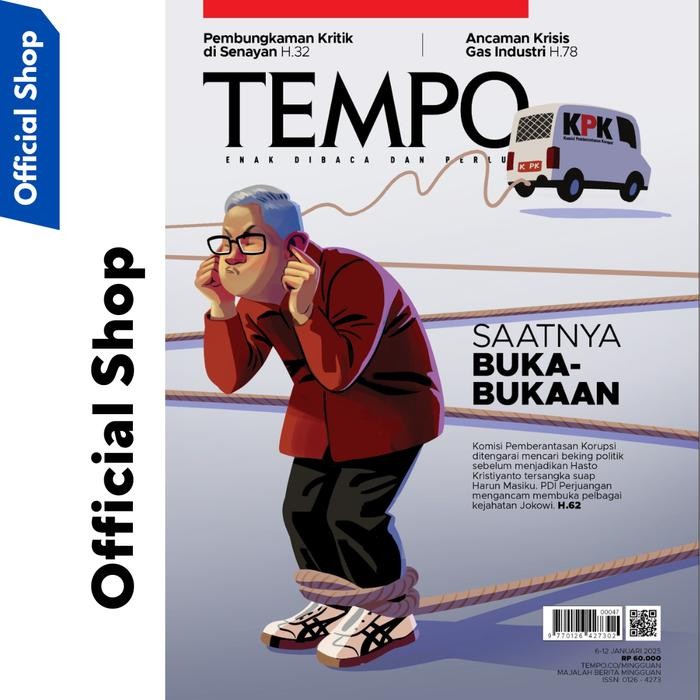 

Majalah Tempo Ed 5347 "Saatnya Bukan-bukaan" Tanggal 5 Januari 2025