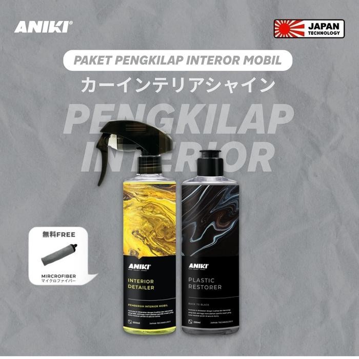 

Aniki Paket Pengkilap Interior - Perawatan Interior Mobil