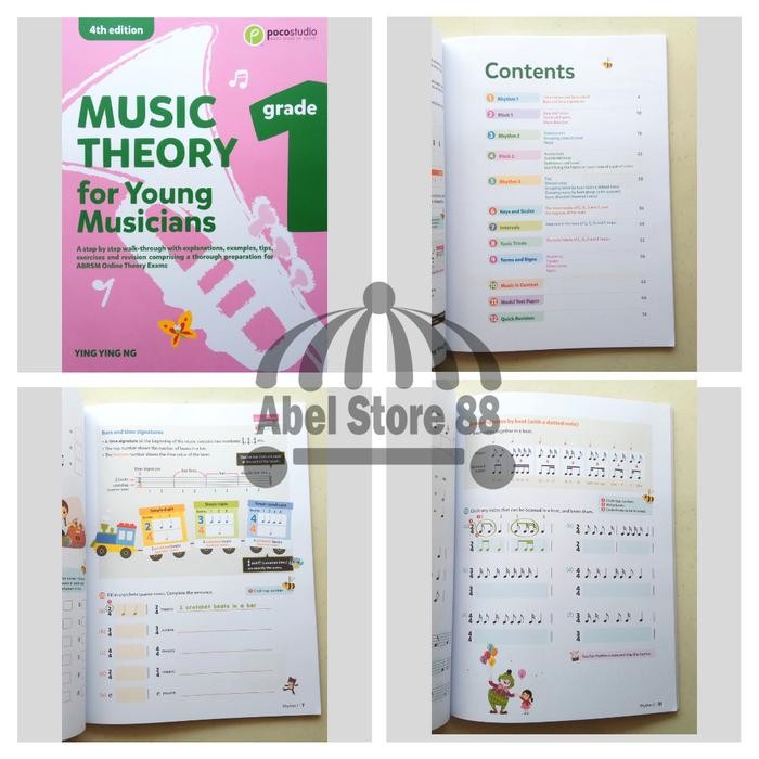 

Music Theory for Young Musician Grade 1/2/3/4/5 Ying Ying Ng Buku Teori Musik Anak SD Pemula