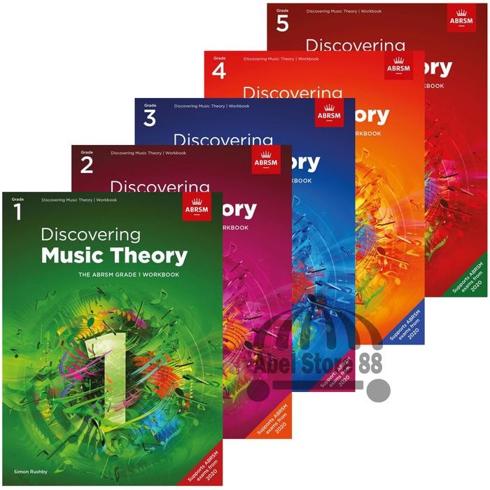 

Discovering Music Theory Grade 1/2/3/4/5 ABRSM Workbook - Teori Musik