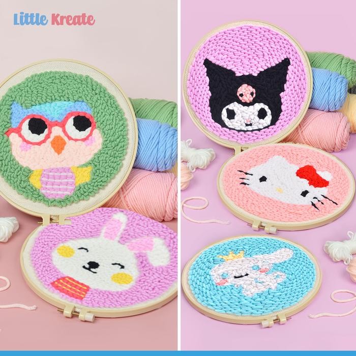 

BigPunch#01 - DIY Punch Needle Embroidery Set / Paket Sulam Menyulam