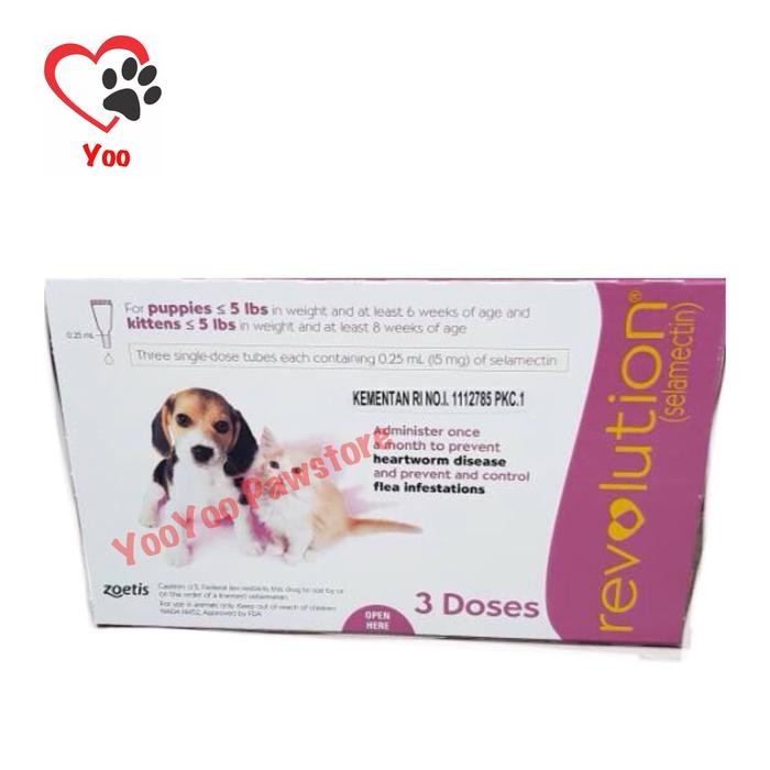 

Revolution Mauve for kitten and puppy