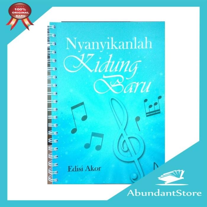 

Buku Nyanyikanlah Kidung Baru edisi Akord - NKB Akord