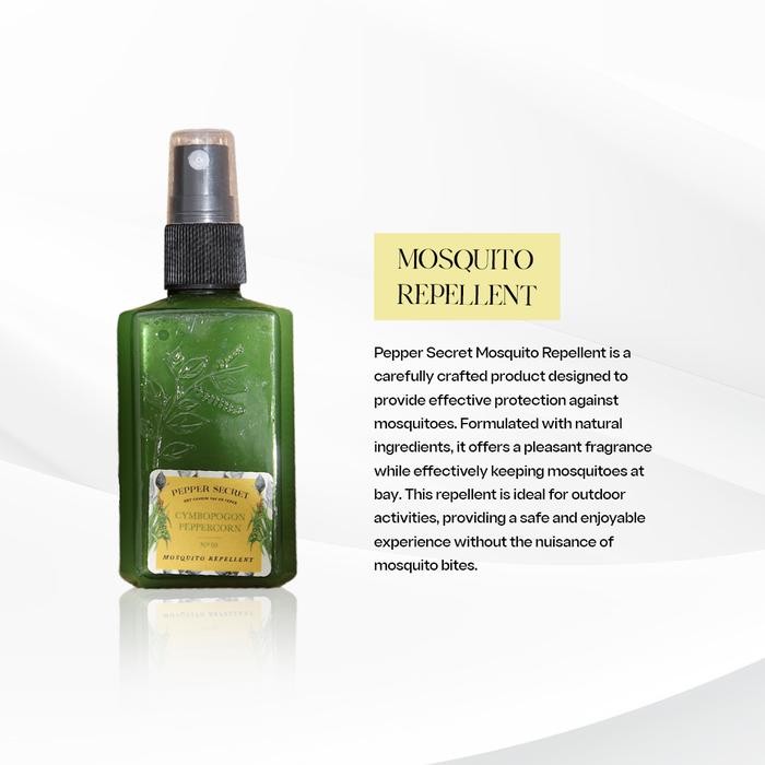 

Cymbopogon Peppercorn Mosquito Repellent 70ml