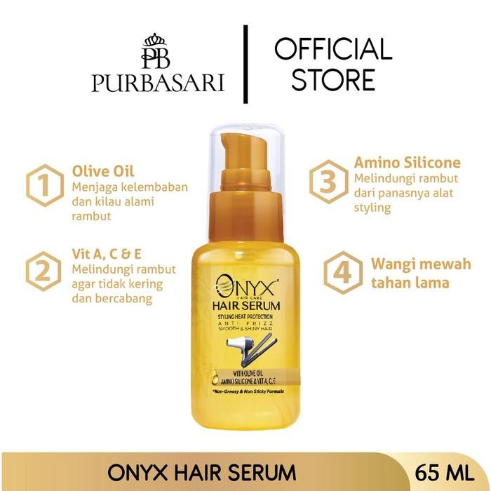 

Purbasari - Leo Package - Onyx Hair Serum + Purbasari Lulur Mandi Habbatussauda 100gr + Britney