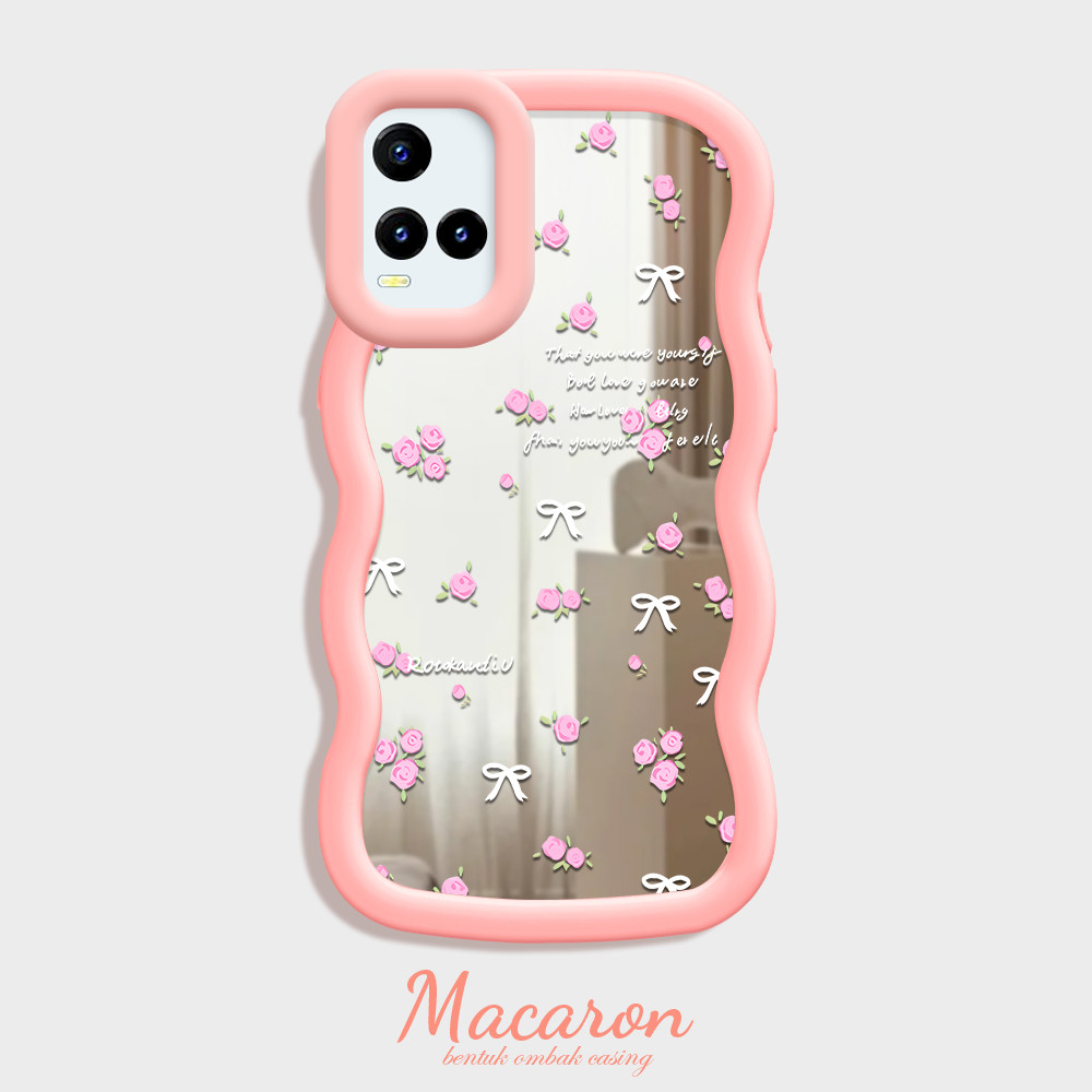 Casing Hp Untuk VIVO Y21 Y21S Y33S T1 Y21A Y21T Y33T Y75 T1X 5G Mirror Cassing Phone Berbagai Warna 