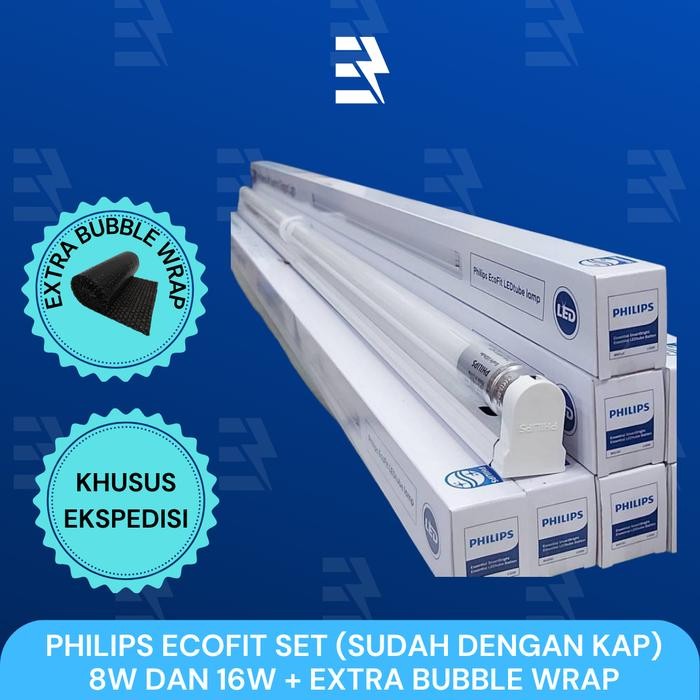 LAMPU TL LED ECOVIT SET 16W PHILIPS