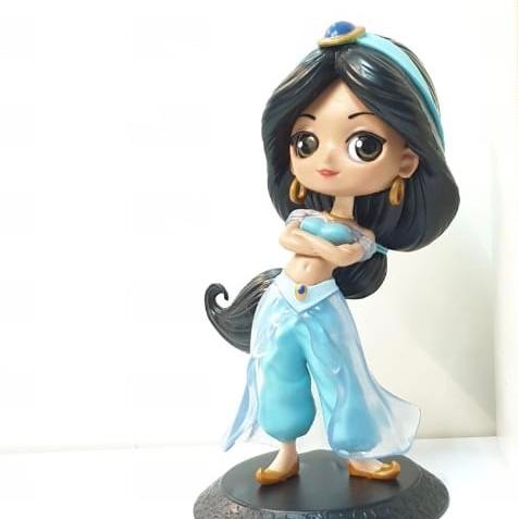 Terbaru Q Posket Figure Princess Jasmine Aladdin Disney Collectible