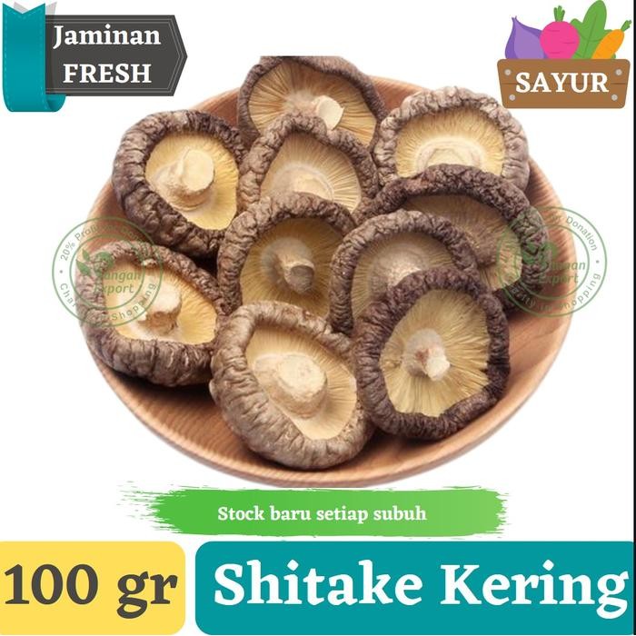 

LUXEHEALTH- Jamur Shitake Kering ,Shiitake Mushroom , Jamur Shitake