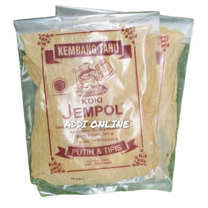 

LUXEHEALTH- Kembang Tahu Koki Jempol Dried Bean Curd 100Gr