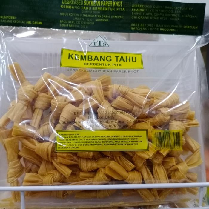 

LUXEHEALTH- Tts Kembang Tahu Bentuk Pita 350Gr