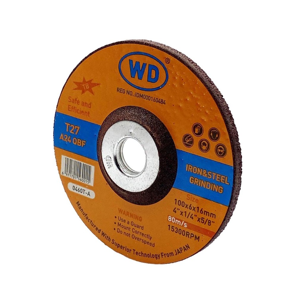 GROSIR Mata batu gurinda gerinda grinda WD poles asah 4x6 tebal 4 inchi ASLI Mata Gerinda Poles 4"x6