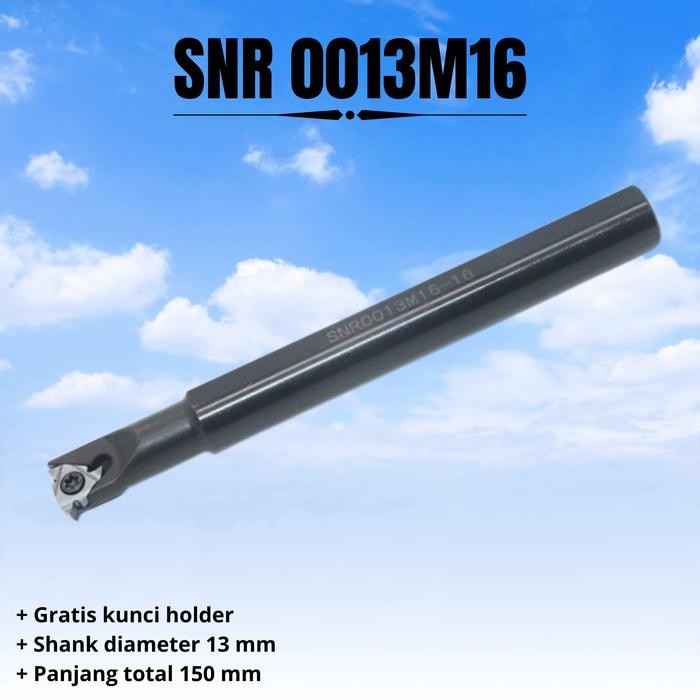 Terpopuler Holder Ulir Dalam Snr 0013M16 Holder Drat Dalam Snr Insert 16Ir Terlariss 