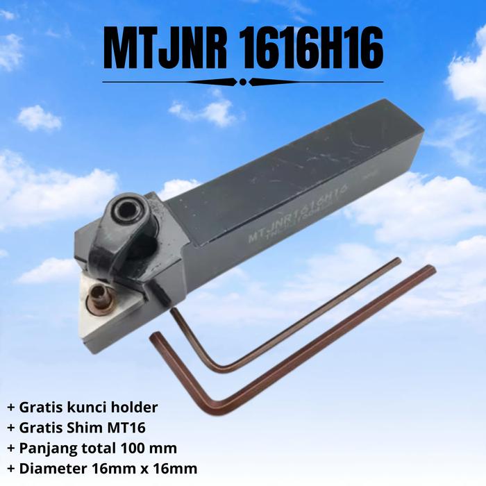 Terlaris Holder Bubut Mtjnr 1616H16 Insert Tnmg Holder Mtjnr 1616 H16 Terlariss 