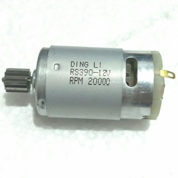 PJ Grosir Dinamo Type 390 (kecil) 12volt 20.000rpm Mobil Motor Mainan Aki