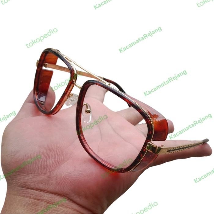 kacamata steampunk matsuda kacamata iron man paket gratis lensa