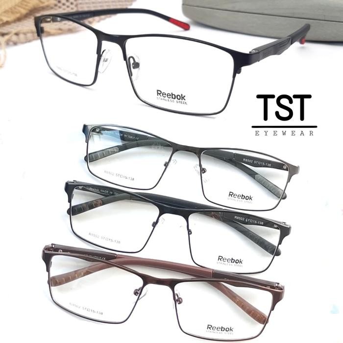 Frame Kacamata Pria Kualitas Super Free Lensa Minus / Plus ND8502