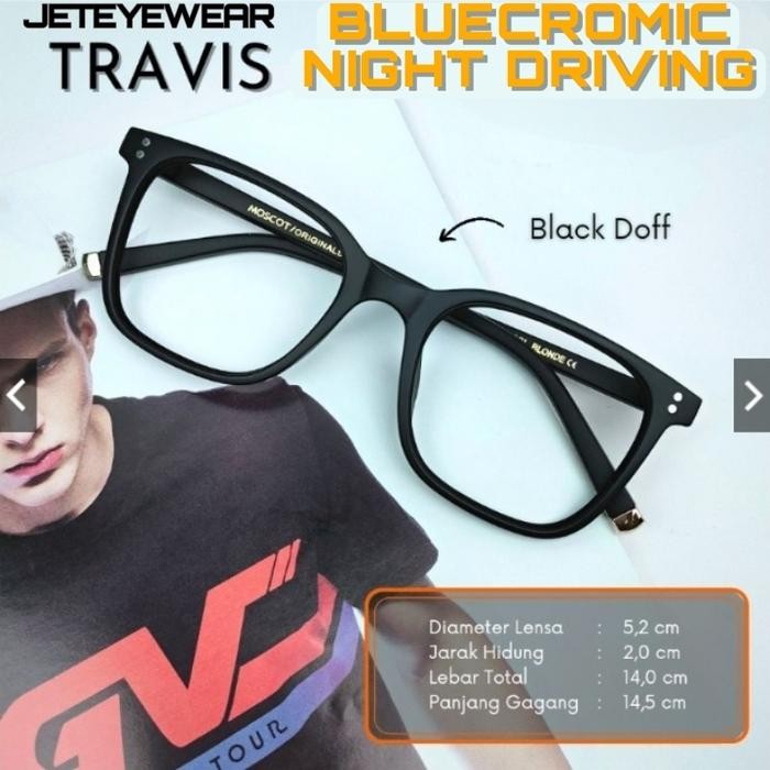 KACAMATA PRIA MINUS (BLUECROMIC)