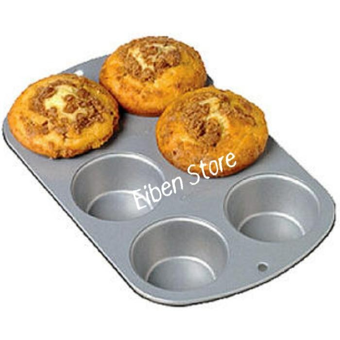 Wilton Jumbo Muffin Pan 6cup