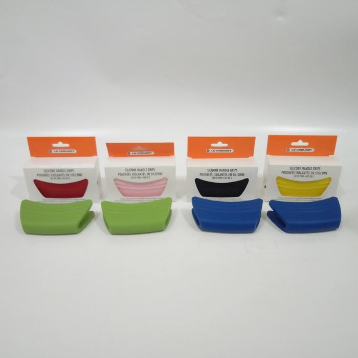 Le Creuset Silicon Handle Set of 2 In many Colours Pegangan panci