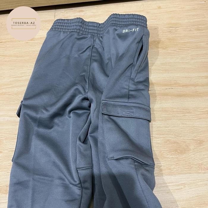 (Allthebest) Nike Celana Panjang Anak NYA Therm Fit Cargo Pants Original Size M & L untuk Usia 5-7