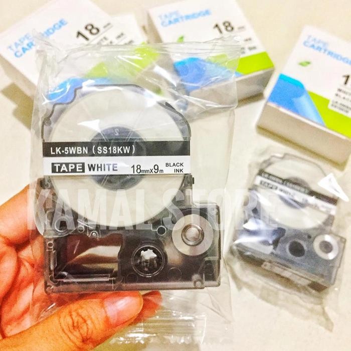 

Ready Lk-5Wbn Labelworks Refill Compatible Epson & Kingjim