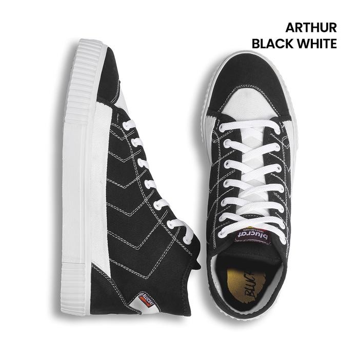 Sepatu Sneakers Pria Blucrat Arthur Canvas Blucrat Sepatu Vulcanized