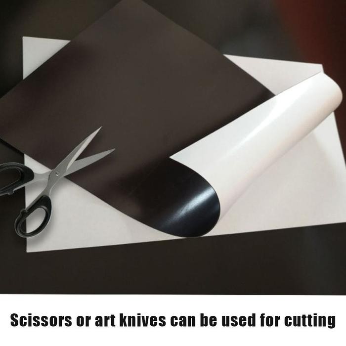 Magnet Lembaran Strip Sheet Karet Rubber A4 30cm x 20cm Tebal 1mm Magnet sheet lembaran