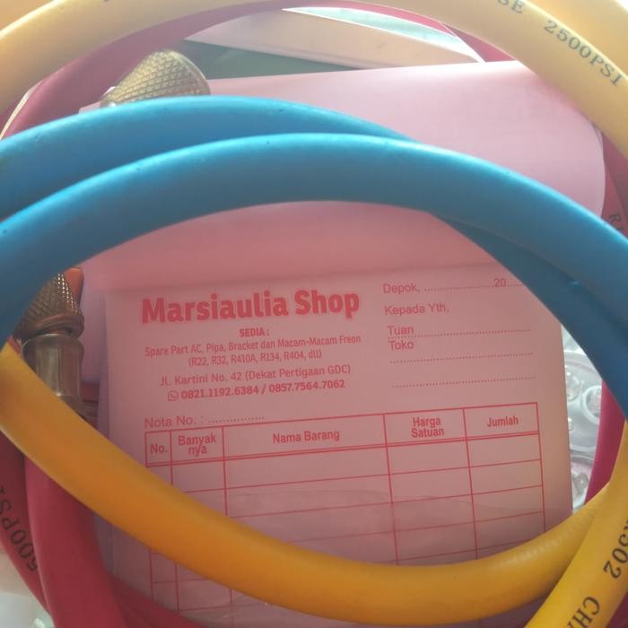 Pilihan- Selang Manifold 150Cm Selang Pengisian Freon R22, R134A, R12,R404