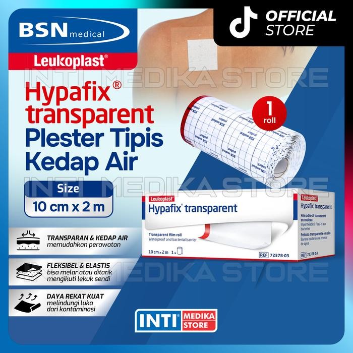 Pilihan- Bsn - Hypafix Transparent Plester Luka Dressing Transparan Anti Air