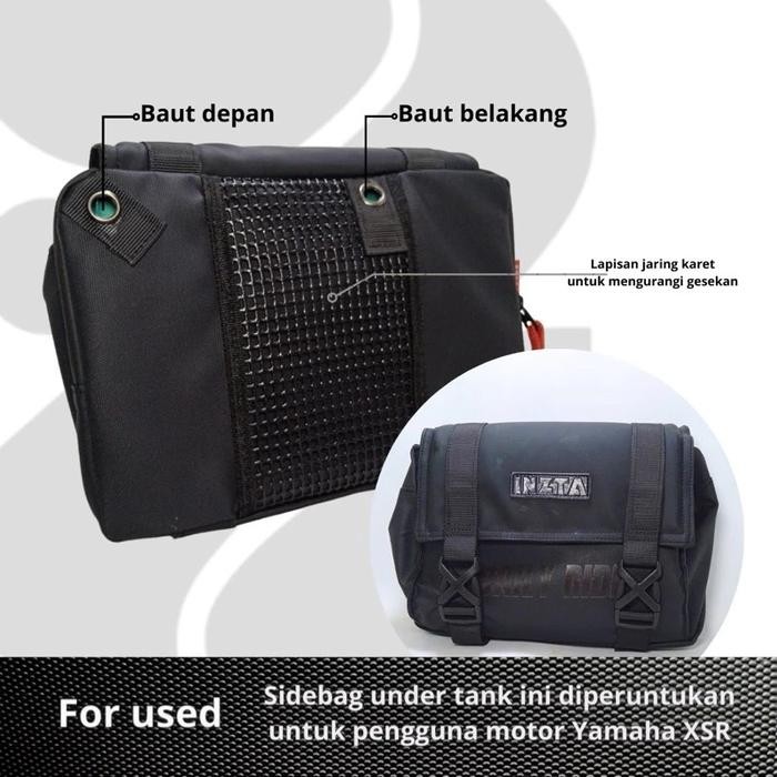 Terhemat Tas Samping Yamaha Xsr 1 Pcs, Tas Motor Xsr Terlariss 