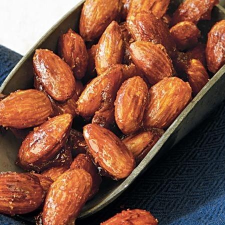 

Almond Panggang Madu 1kg/Honey Roasted Almond 1kg(1.000gram) kacang kering Cemilan Food Snacks Mede