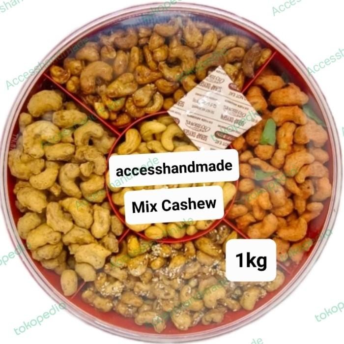

Mix Cashew 5 rasa kacang mede oven panggang ENAK GURIH GARING FRESH
