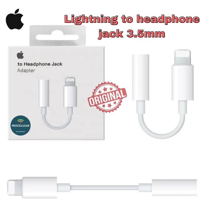 Audio Adapter iPhone 11 12 Pro Max Converter Lightning to Headset jack