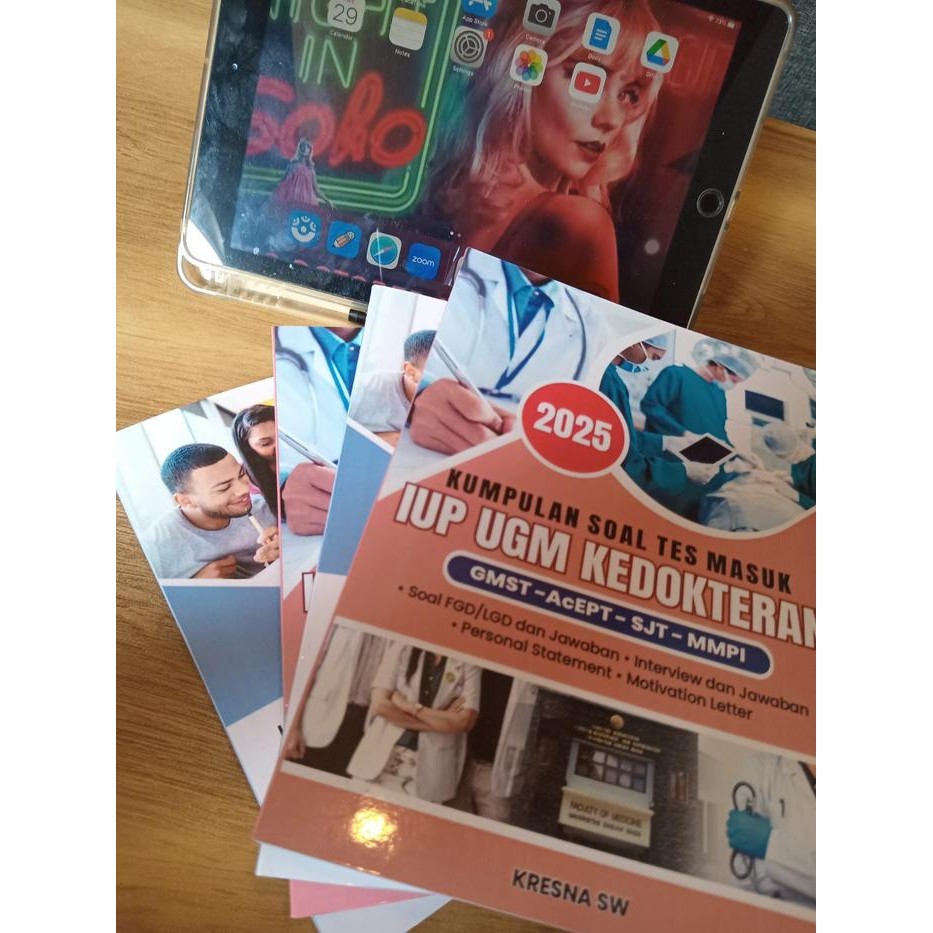 Buku Soal Tes Iup Ugm Kedokteran Dan Umum Gmst Acept Sjt Mmpi Pembahasan Kunci Listening Dan Script