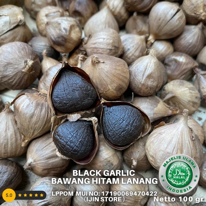 

promo bawang hitam top black garlic herbal 100gr natural