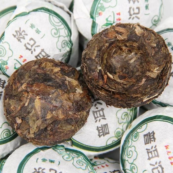 

Yunnan Pu Erh Tea Raw Xiao Tuo Cha Bungkus Mini Puerh Teh