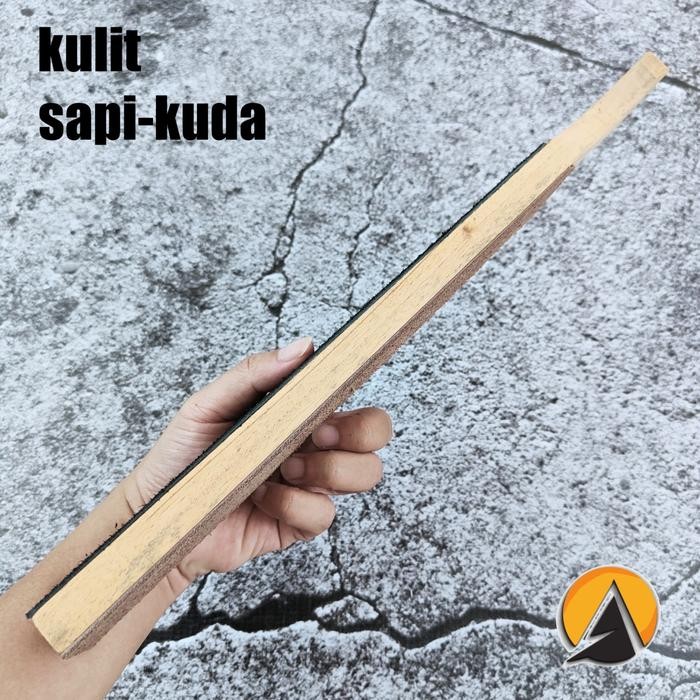 kulit stropping pisau kulit sapi kuda